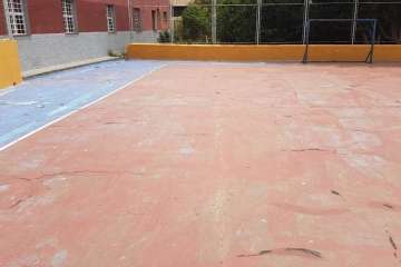  Hornos del Rey presume de una cancha deportiva remozada (Foto TA)